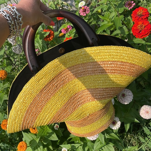 Eugenia Kim straw hat bag NWOT’s - Picture 2 of 8